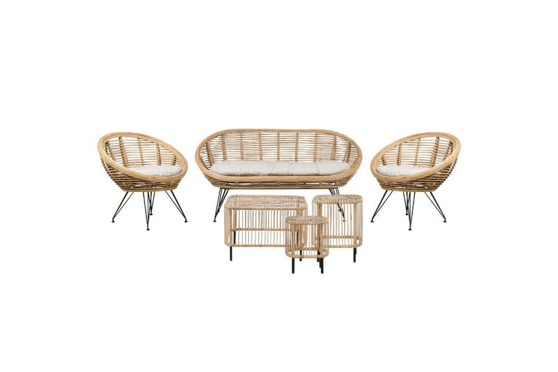 Loungegrupp med bord Maratea/Cesenatico 4-Sits - 4-Sits - Trädgård & spabad - Utemiljö - Altan & terrass - Altanmöbler