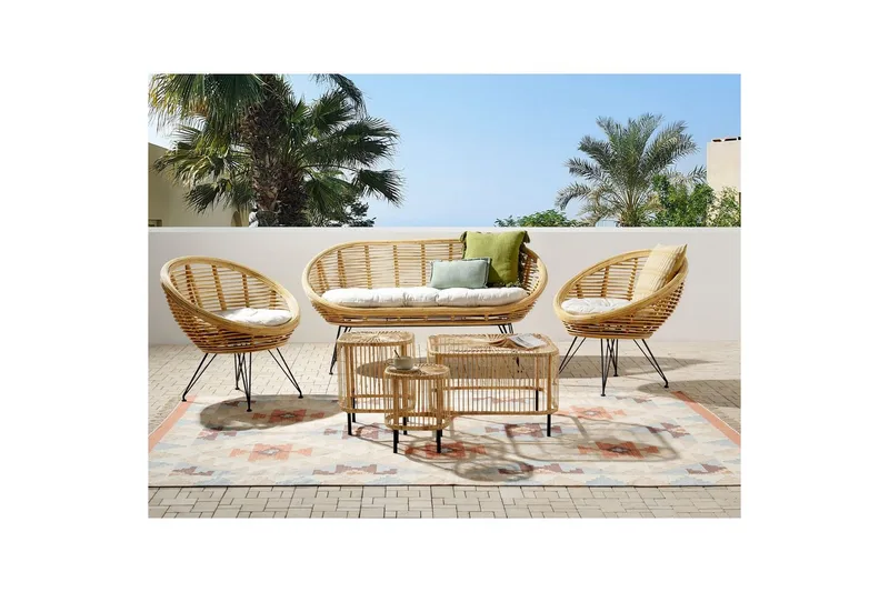 Loungegrupp med bord Maratea/Cesenatico 4-Sits - 4-Sits - Trädgård & spabad - Utemiljö - Altan & terrass - Altanmöbler