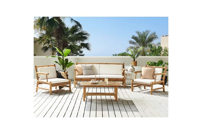 Loungegrupp med bord Riccione - Trädgård & spabad - Utemiljö - Altan & terrass - Altanmöbler