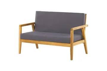Loungegrupp med bord Pallano - Utemöbler - Loungemöbler - Soffgrupp utomhus