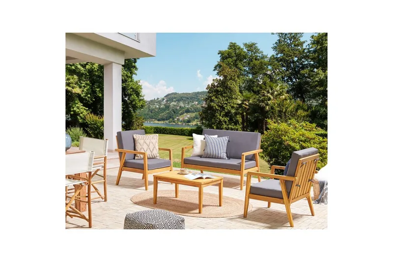 Loungegrupp med bord Pallano - Trädgård & spabad - Utemiljö - Altan & terrass - Altanmöbler