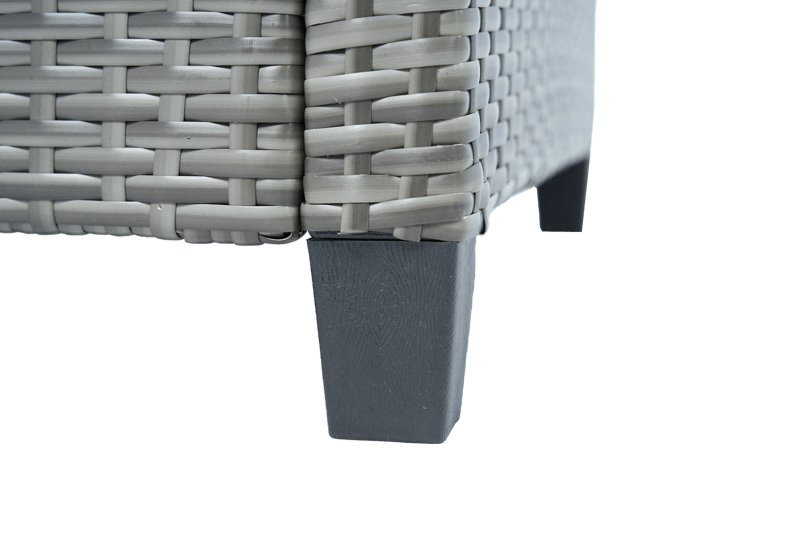 Loungegrupp med soffa, 2 fåtöljer & bord i grått | Arholma - Trädgård & spabad - Utemiljö - Altan & terrass - Altanmöbler