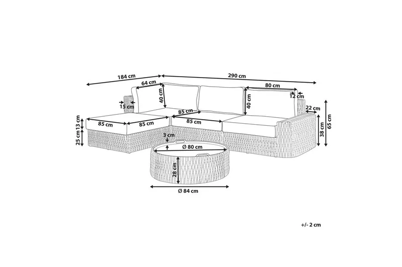 Loungegrupp Oliveri - Trädgård & spabad - Utemiljö - Altan & terrass - Altanmöbler