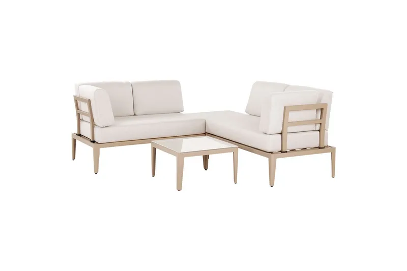 Loungegrupp Rima III Beige - Beige - Trädgård & spabad - Utemiljö - Altan & terrass - Altanmöbler