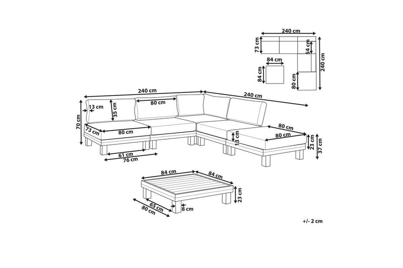Loungegrupp Sanza - Trädgård & spabad - Utemiljö - Altan & terrass - Altanmöbler