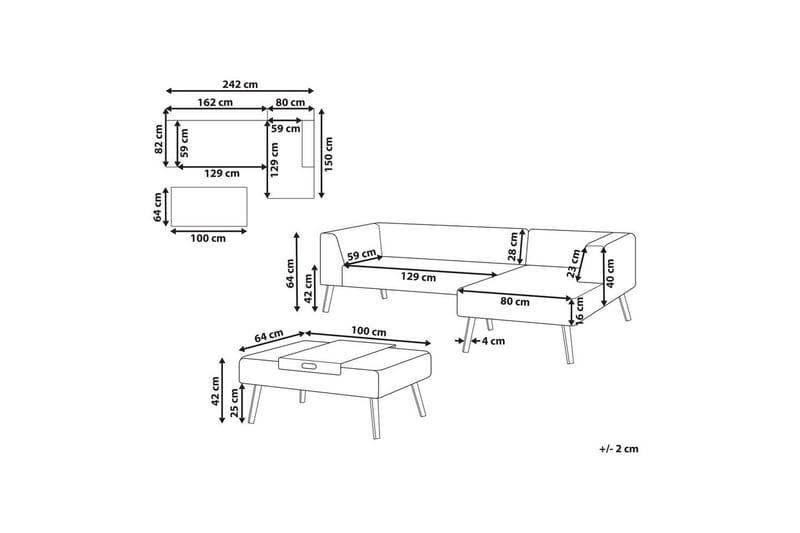 Loungegrupp Sorrivoli - Trädgård & spabad - Utemiljö - Altan & terrass - Altanmöbler
