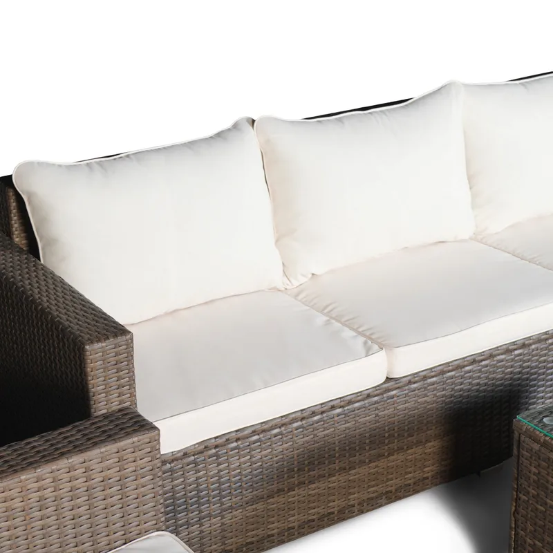 Loungegrupp utemöbler | Brun konstrotting | Huvudskär - Trädgård & spabad - Utemiljö - Altan & terrass - Altanmöbler