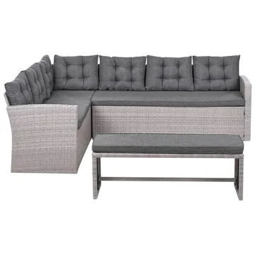 Loungeset Viterbo - Utemöbler - Loungemöbler - Soffgrupp utomhus