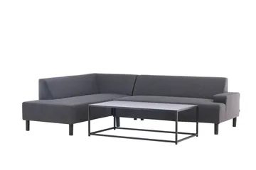 Mecka Soffgrupp Utomhus - Antracit - Utemöbler - Loungemöbler - Soffgrupp utomhus