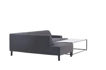 Mecka Soffgrupp Utomhus - Antracit - Utemöbler - Loungemöbler - Soffgrupp utomhus