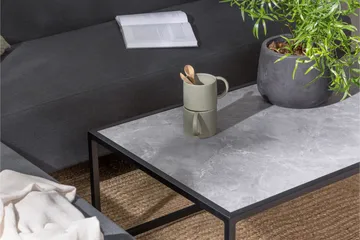 Mecka Soffgrupp Utomhus - Antracit - Utemöbler - Loungemöbler - Soffgrupp utomhus