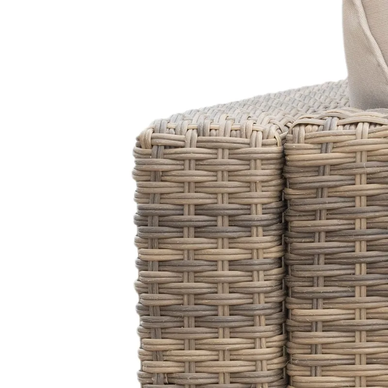 Mendoza Soffgrupp 4-sits - Brun - Trädgård & spabad - Utemiljö - Altan & terrass - Altanmöbler