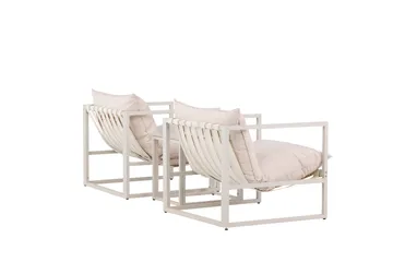 Messina Soffgrupp Utomhus 2-sits - Beige - Utemöbler - Loungemöbler - Soffgrupp utomhus