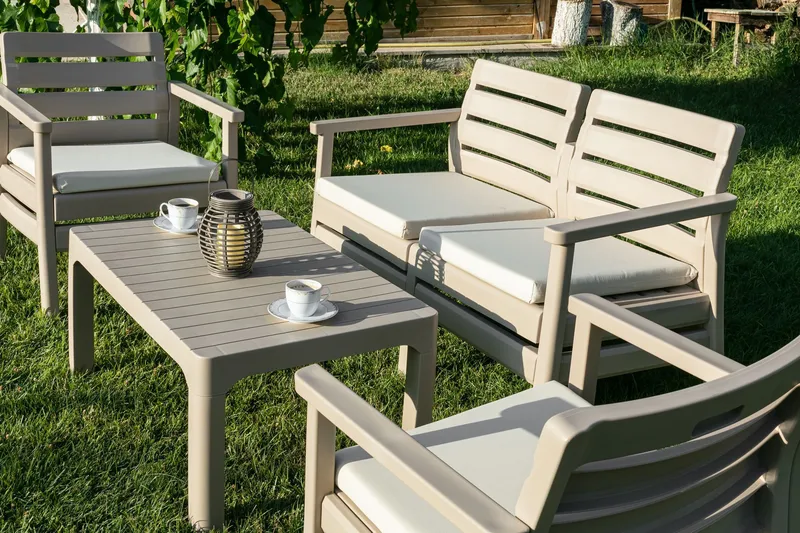 Momira Loungegrupp utomhus - Desert Beige - Trädgård & spabad - Utemiljö - Altan & terrass - Altanmöbler