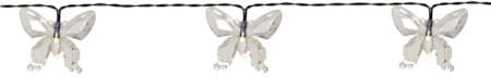 Papillon Solcellsslinga - transparent - Trädgård & spabad - Utemiljö - Altan & terrass - Altanbelysning