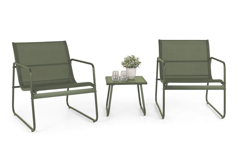 Pelanda Loungegrupp Utomhus - Grön - Trädgård & spabad - Utemiljö - Altan & terrass - Altanmöbler