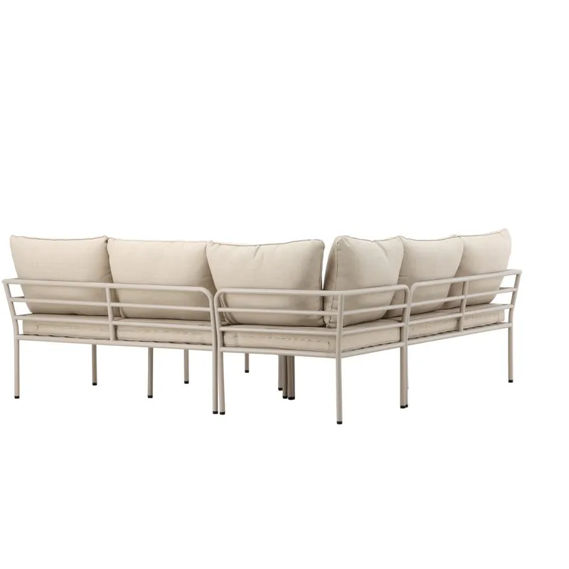 Penh Soffgrupp Utomhus 5-sits - Beige - Trädgård & spabad - Utemiljö - Altan & terrass - Altanmöbler