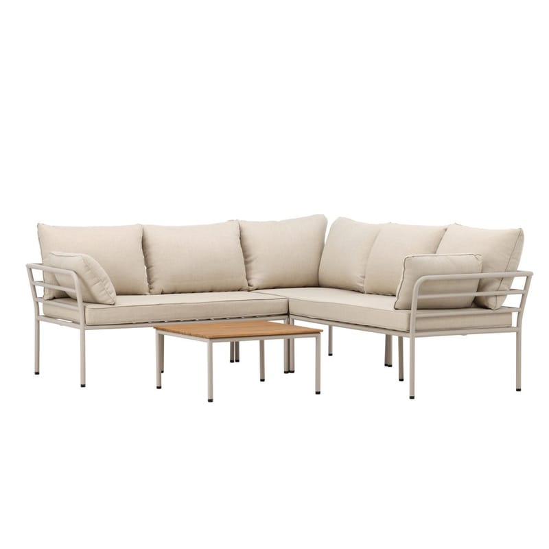 Penh Soffgrupp Utomhus 5-sits - Beige - Trädgård & spabad - Utemiljö - Altan & terrass - Altanmöbler