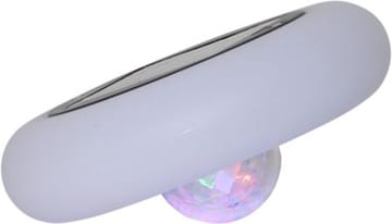 Pool light Solcellsdekoration 19 cm - vit med flerfärgat ljus - Trädgård & spabad - Utemiljö - Altan & terrass - Altanbelysning