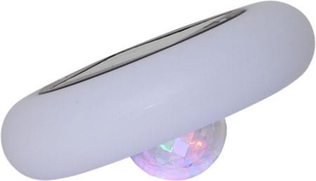 Pool light Solcellsdekoration 19 cm - vit med flerfärgat ljus - Trädgård & spabad - Utemiljö - Altan & terrass - Altanbelysning