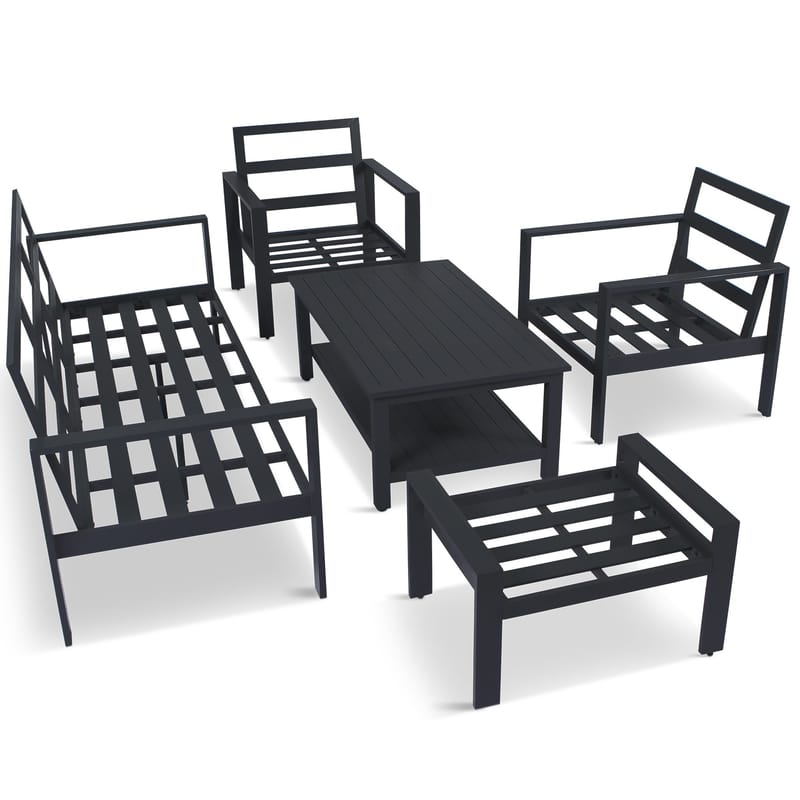 Premium loungegrupp i underhållsfritt aluminium | Hamnviken - Trädgård & spabad - Utemiljö - Altan & terrass - Altanmöbler