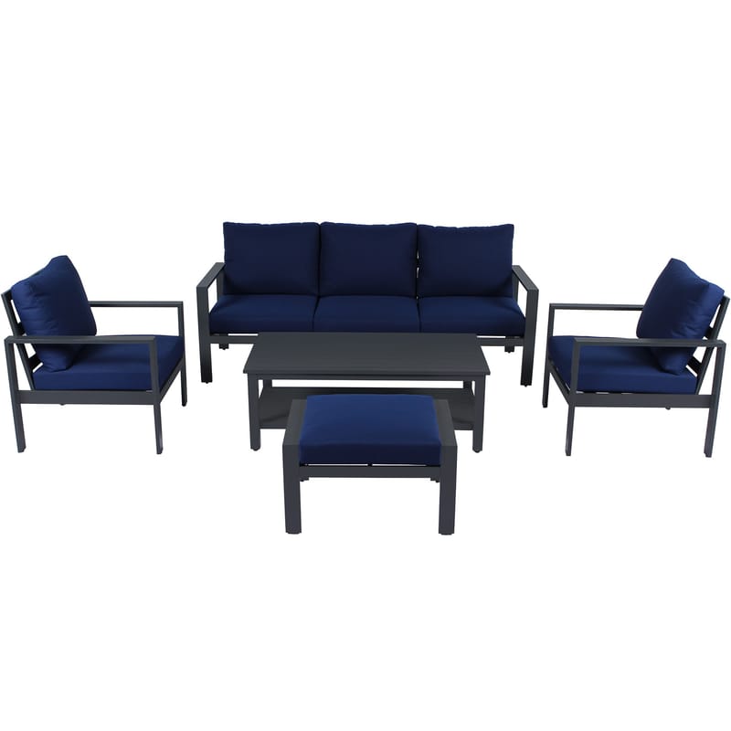 Premium loungegrupp i underhållsfritt aluminium | Hamnviken - Trädgård & spabad - Utemiljö - Altan & terrass - Altanmöbler