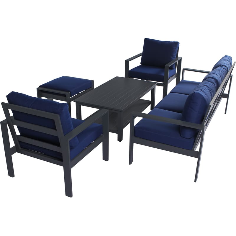 Premium loungegrupp i underhållsfritt aluminium | Hamnviken - Trädgård & spabad - Utemiljö - Altan & terrass - Altanmöbler