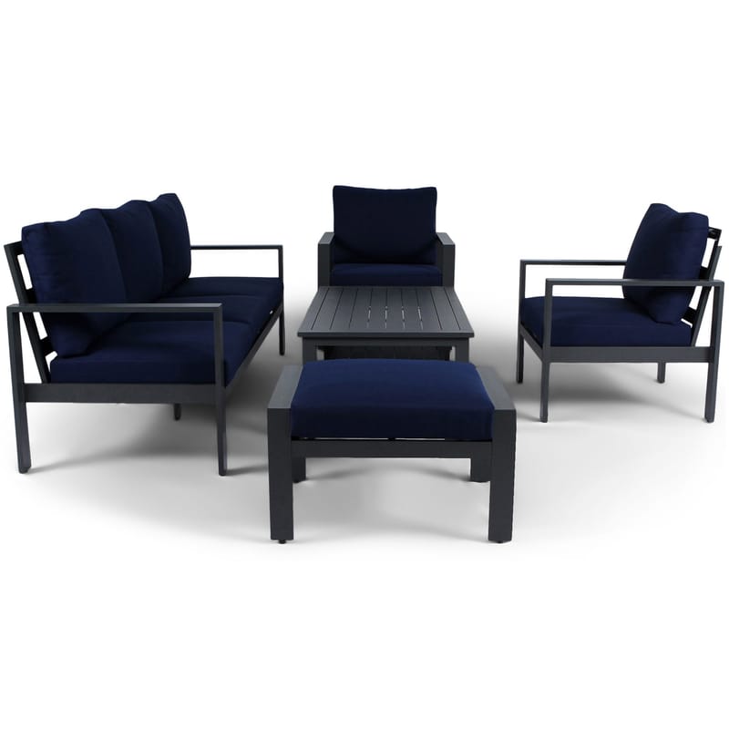 Premium loungegrupp i underhållsfritt aluminium | Hamnviken - Trädgård & spabad - Utemiljö - Altan & terrass - Altanmöbler