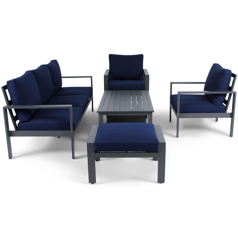 Premium loungegrupp i underhållsfritt aluminium | Hamnviken - Trädgård & spabad - Utemiljö - Altan & terrass - Altanmöbler