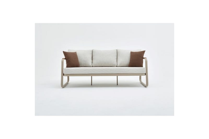 Rio Soffgrupp Utomhus 6-sits Beige - Beige - Trädgård & spabad - Utemiljö - Altan & terrass - Altanmöbler
