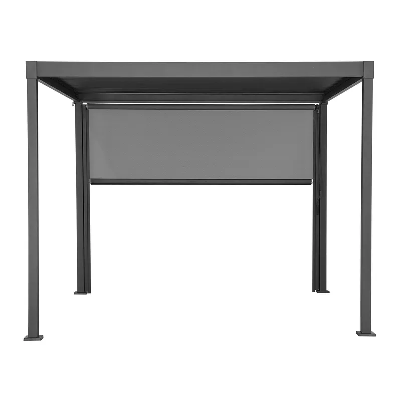 Rullgardinsvägg för lusthus Mirador-80/88 3M - Grå - Trädgård & spabad - Utemiljö - Altan & terrass - Säkerhet & vindskydd altan