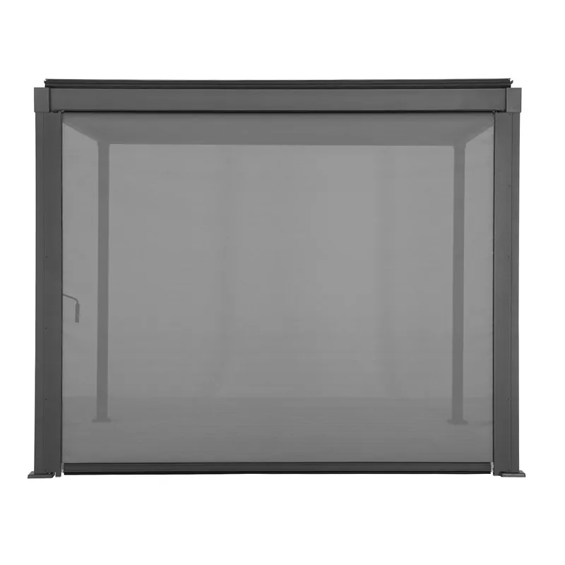 Rullgardinsvägg för lusthus Mirador-80/88 3M - Grå - Trädgård & spabad - Utemiljö - Altan & terrass - Säkerhet & vindskydd altan