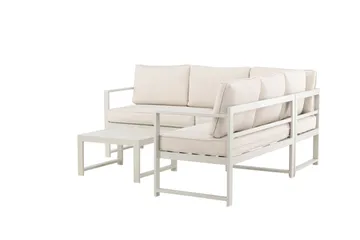 Salvador Soffgrupp Utomhus 4-sits - Svart - Utemöbler - Loungemöbler - Soffgrupp utomhus