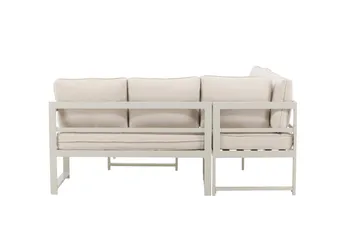Salvador Soffgrupp Utomhus 4-sits - Svart - Utemöbler - Loungemöbler - Soffgrupp utomhus