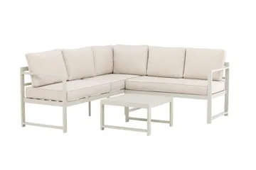 Salvador Soffgrupp Utomhus 4-sits - Svart - Utemöbler - Loungemöbler - Soffgrupp utomhus