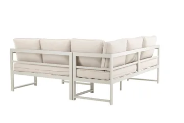 Salvador Soffgrupp Utomhus 4-sits - Svart - Utemöbler - Loungemöbler - Soffgrupp utomhus