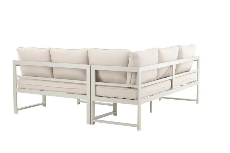 Salvador Soffgrupp Utomhus 4-sits - Svart - Trädgård & spabad - Utemiljö - Altan & terrass - Altanmöbler