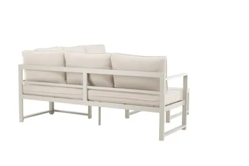 Salvador Soffgrupp Utomhus 4-sits - Svart - Utemöbler - Loungemöbler - Soffgrupp utomhus
