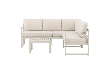 Salvador Soffgrupp Utomhus 4-sits - Svart - Utemöbler - Loungemöbler - Soffgrupp utomhus