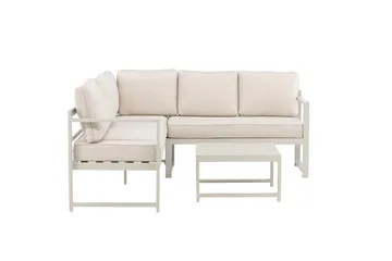 Salvador Soffgrupp Utomhus 4-sits - Svart - Utemöbler - Loungemöbler - Soffgrupp utomhus