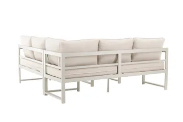 Salvador Soffgrupp Utomhus 4-sits - Svart - Utemöbler - Loungemöbler - Soffgrupp utomhus