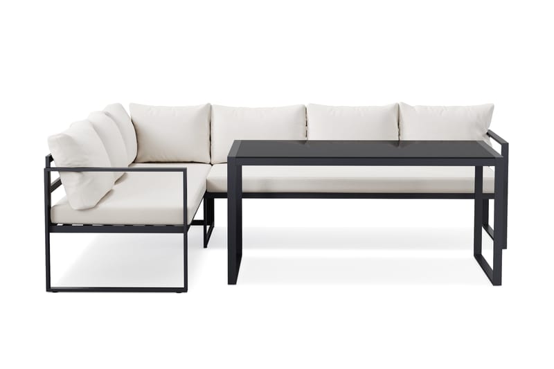 Silvia Loungegrupp utomhus, Svart