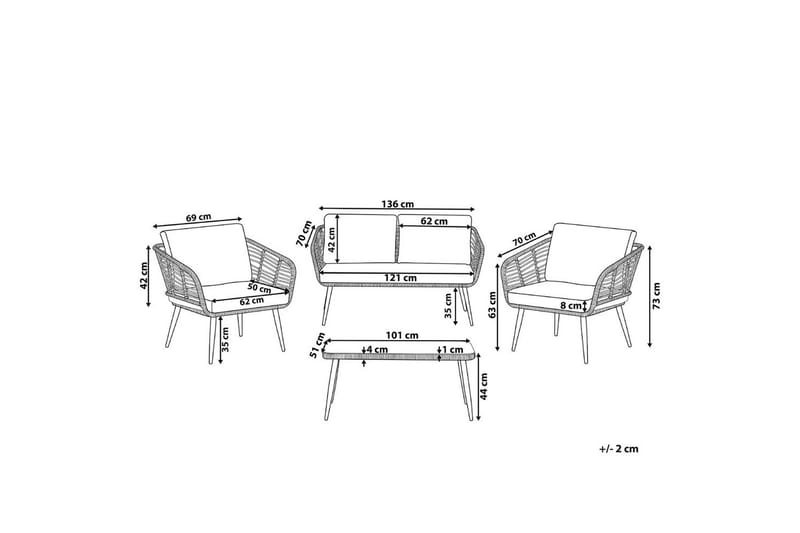 Soffgrupp Corinth Ii - Trädgård & spabad - Utemiljö - Altan & terrass - Altanmöbler