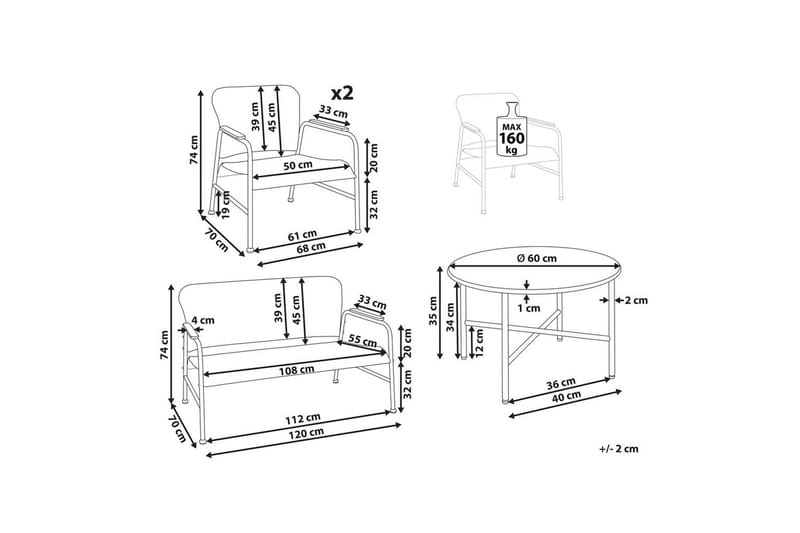 Soffgrupp Ofanto - Trädgård & spabad - Utemiljö - Altan & terrass - Altanmöbler