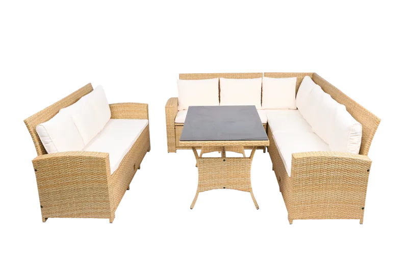 Soffgrupp utemöbler | Hörnsoffa & 3-sits | Dynor ingår | Sannäs - Trädgård & spabad - Utemiljö - Altan & terrass - Altanmöbler