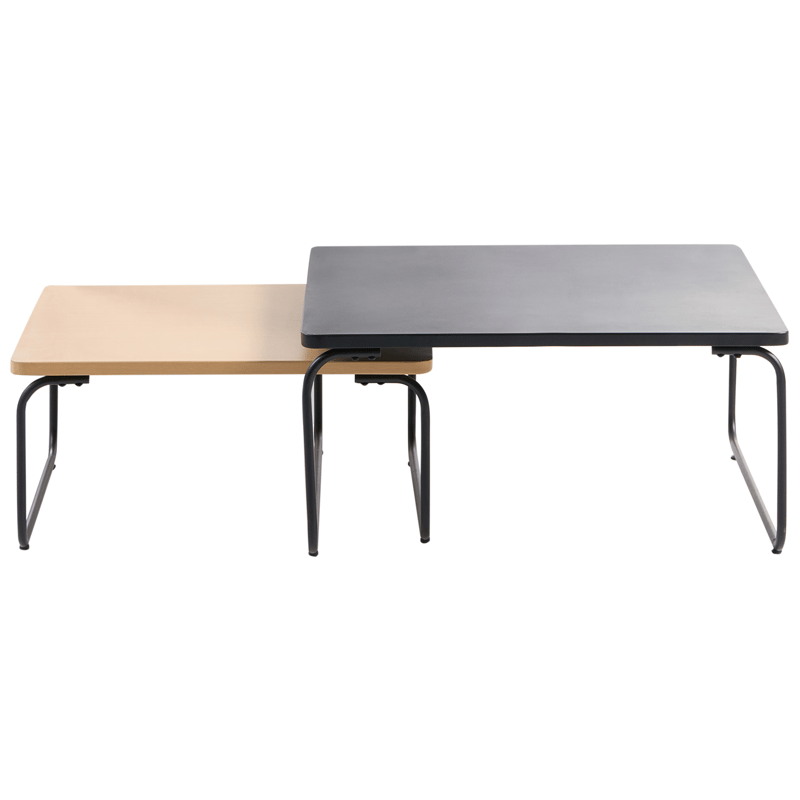 Soffgrupp utomhus 5-Sits Venaria med Bord - Svart/Beige - Trädgård & spabad - Utemiljö - Altan & terrass - Altanmöbler