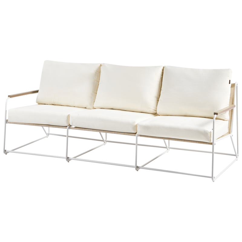 Soffgrupp utomhus 5-Sits Venaria med Bord - Vit/Beige - Trädgård & spabad - Utemiljö - Altan & terrass - Altanmöbler