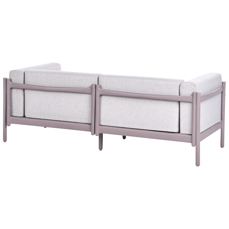 Soffgrupp utomhus med Bord 4-Sits Ferretti - Grå/Beige - Trädgård & spabad - Utemiljö - Altan & terrass - Altanmöbler