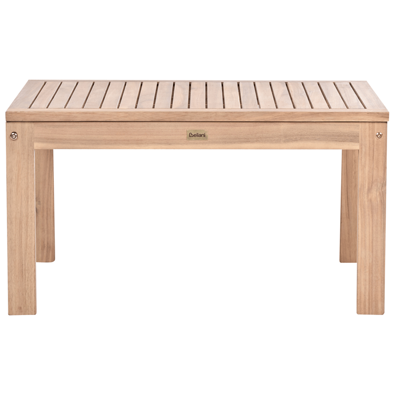 Soffgrupp utomhus med Bord 4-Sits Fiames Akaciaträ - Brun/Grå - Trädgård & spabad - Utemiljö - Altan & terrass - Altanmöbler