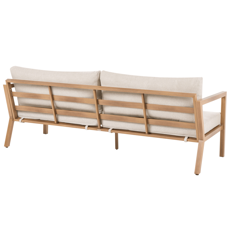 Soffgrupp utomhus med Bord 5-Sits Oneta - Brun/Beige - Trädgård & spabad - Utemiljö - Altan & terrass - Altanmöbler